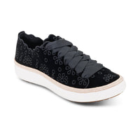 WOMEN'S AETREX CHARLOTTE | BLACK VELVET