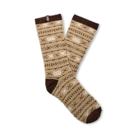 WOMEN'S UGG LESLIE GRAPHIC CREW SOCK | COLA MULTI UGGISLE