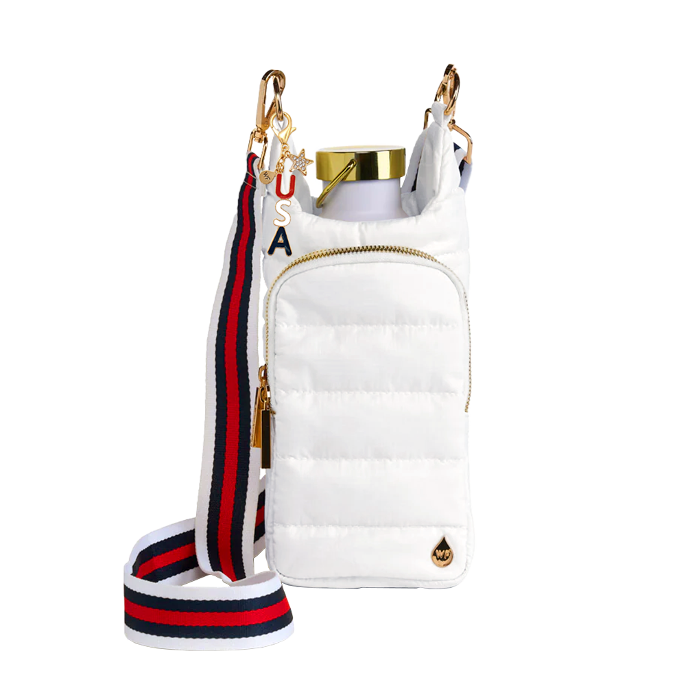 WANDERFULL PATRIOTIC USA BAG CHARM | RED / WHITE / BLUE