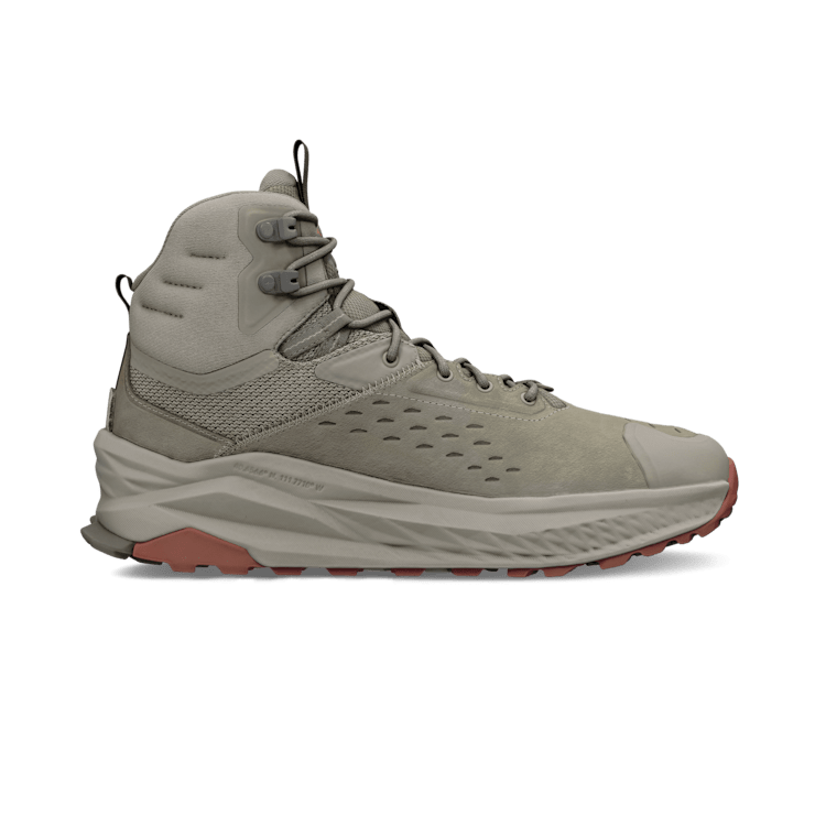 MEN'S ALTRA OLYMPUS 6 HIKE MID GTX | BROWN / TAUPE