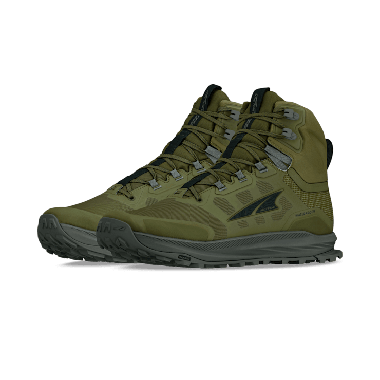 MEN'S ALTRA LONE PEAK 9 WATERPROOF MID | GREEN