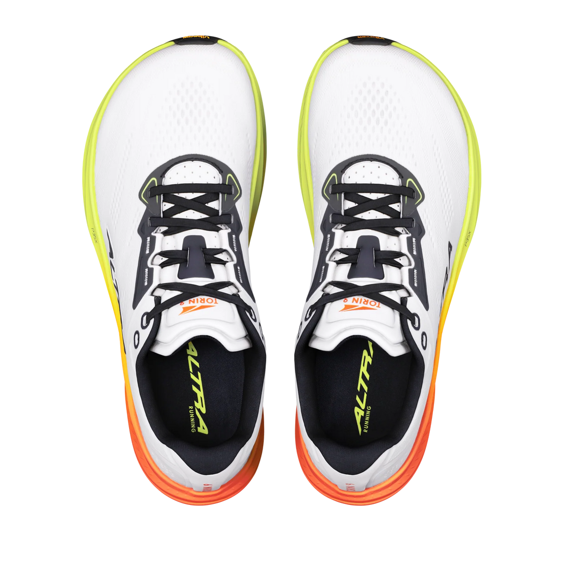 MEN'S ALTRA TORIN 9 | WHITE | BLACK | SAFETY YELLOW