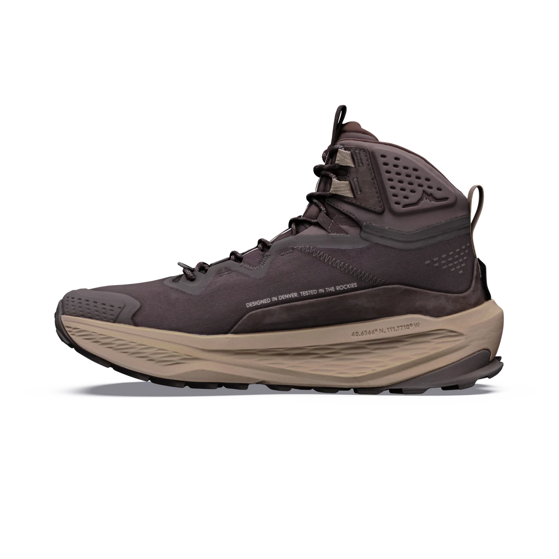 MEN'S ALTRA OLYMPUS 7 MID GTX | CHOCOLATE BROWN / BROWN