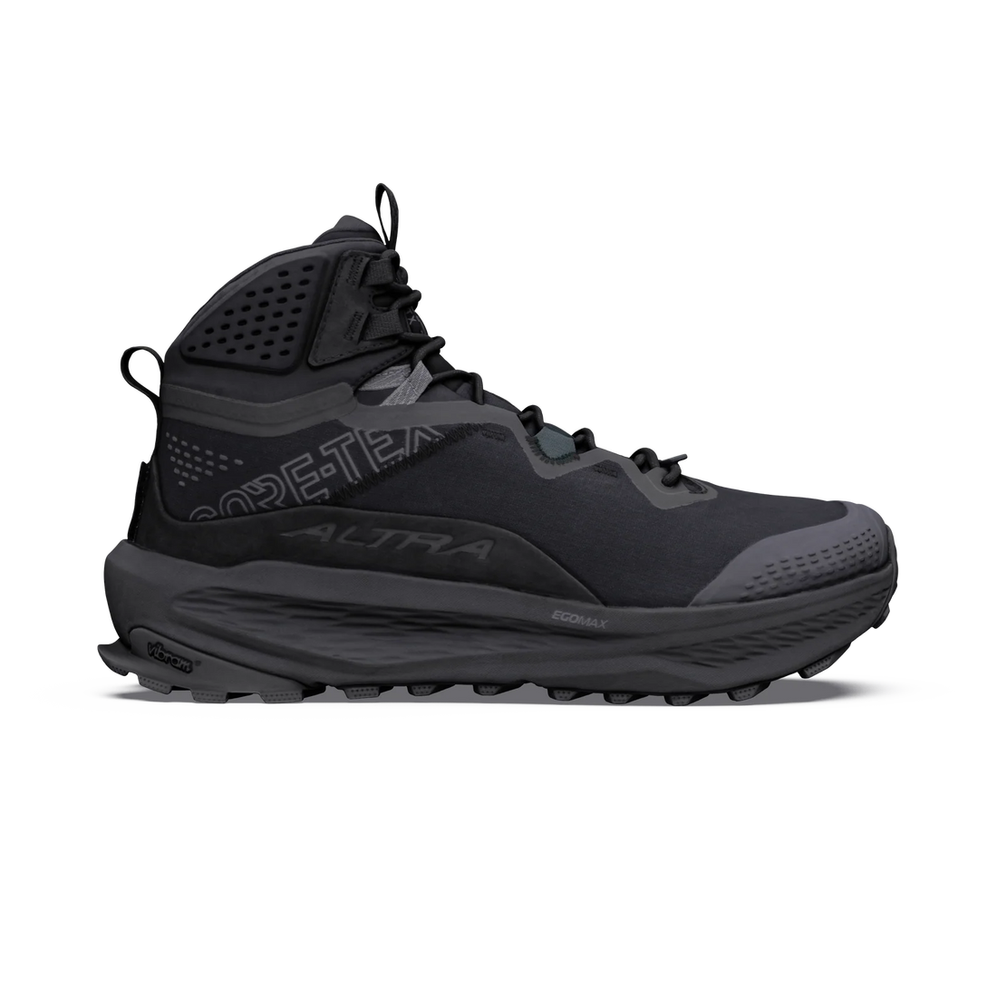MEN'S ALTRA OLYMPUS 7 MID GTX | BLACK / BLACK / DARK SHADOW