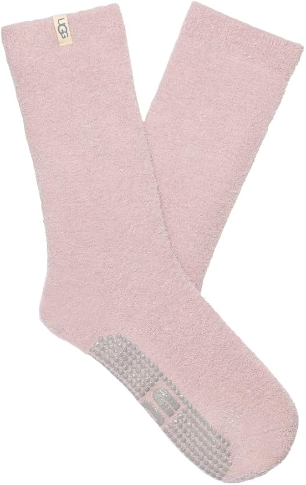 WOMEN'S UGG PAITYN COZY GRIPPER CREW SOCK | ASHEN ROSE