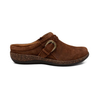 WOMEN'S AETREX LIBBY COMFORT CLOG | TOBACCO