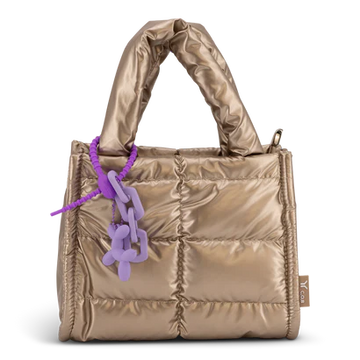 C.O.B by CULTURE OF BRAVE ANYTIME SMALL HANDBAG | GOLD