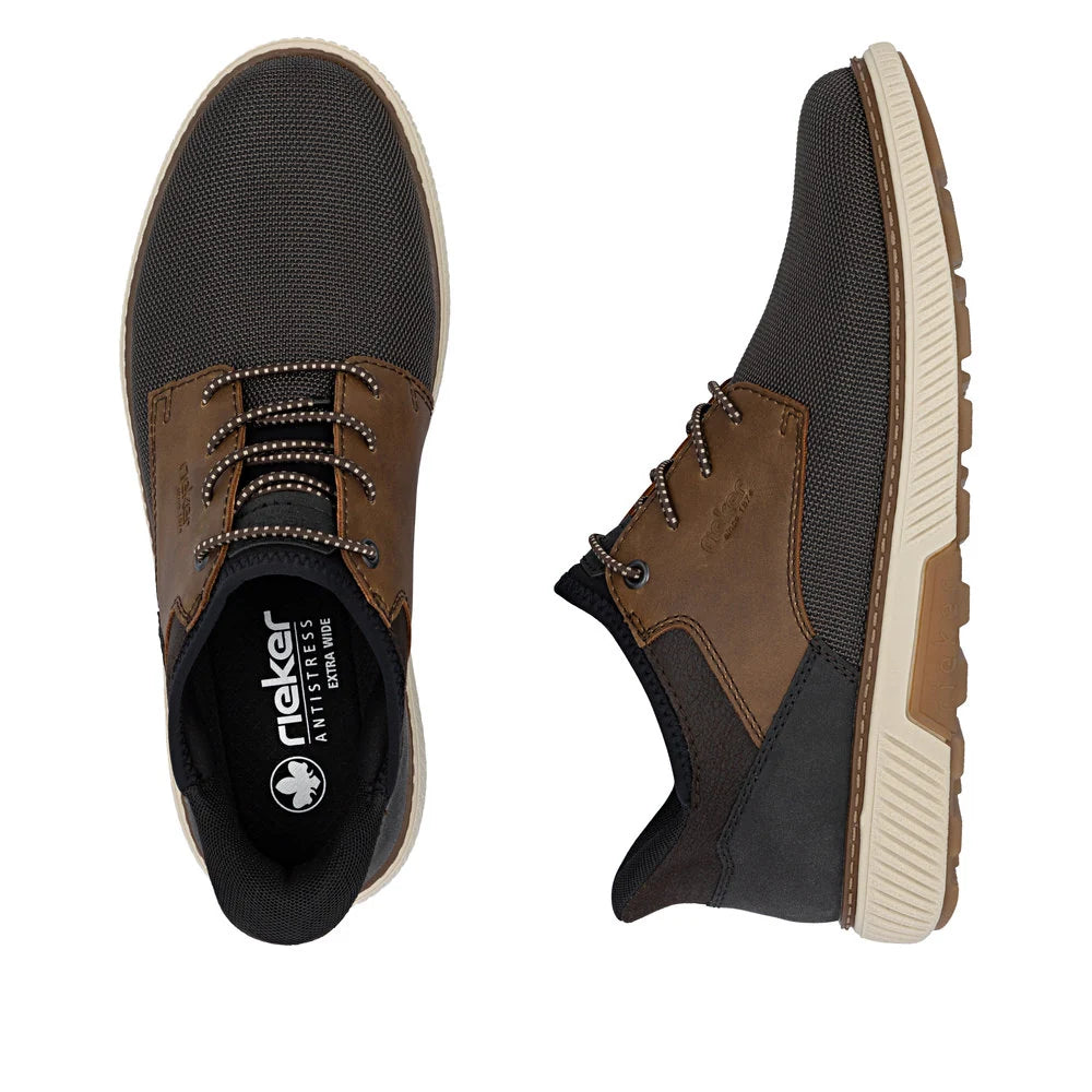 MEN'S RIEKER STAN 57 | SCHWARZ BROWN