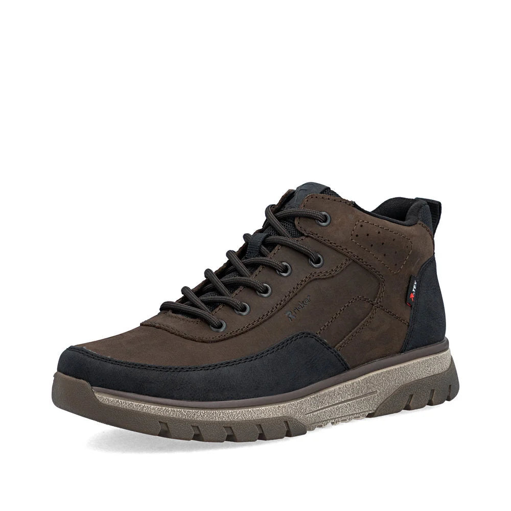MEN'S RIEKER STAN 03 | SCHWARZ / CIGAR / SCHWARZ