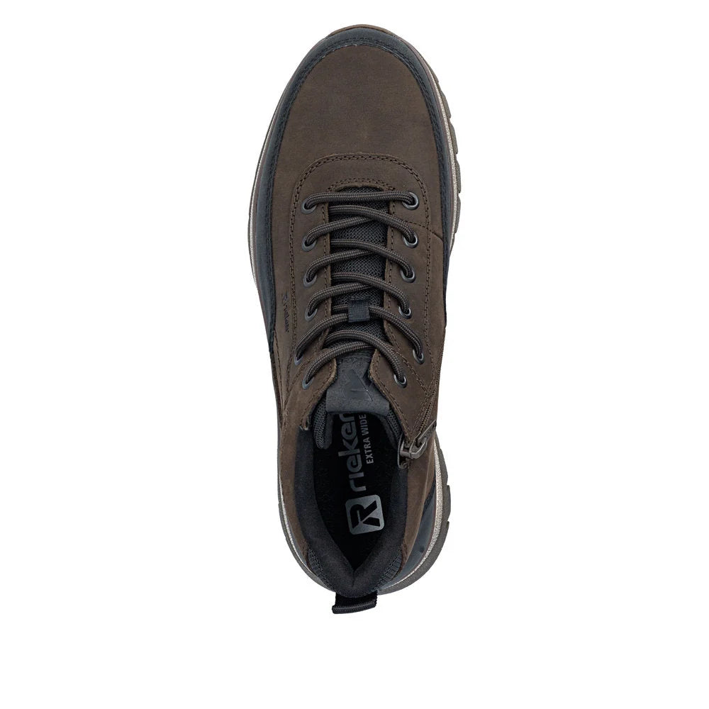 MEN'S RIEKER STAN 03 | SCHWARZ / CIGAR / SCHWARZ