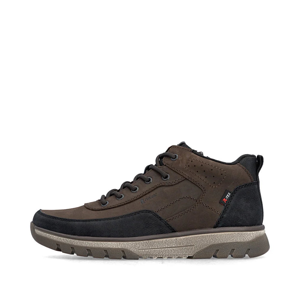 MEN'S RIEKER STAN 03 | SCHWARZ / CIGAR / SCHWARZ