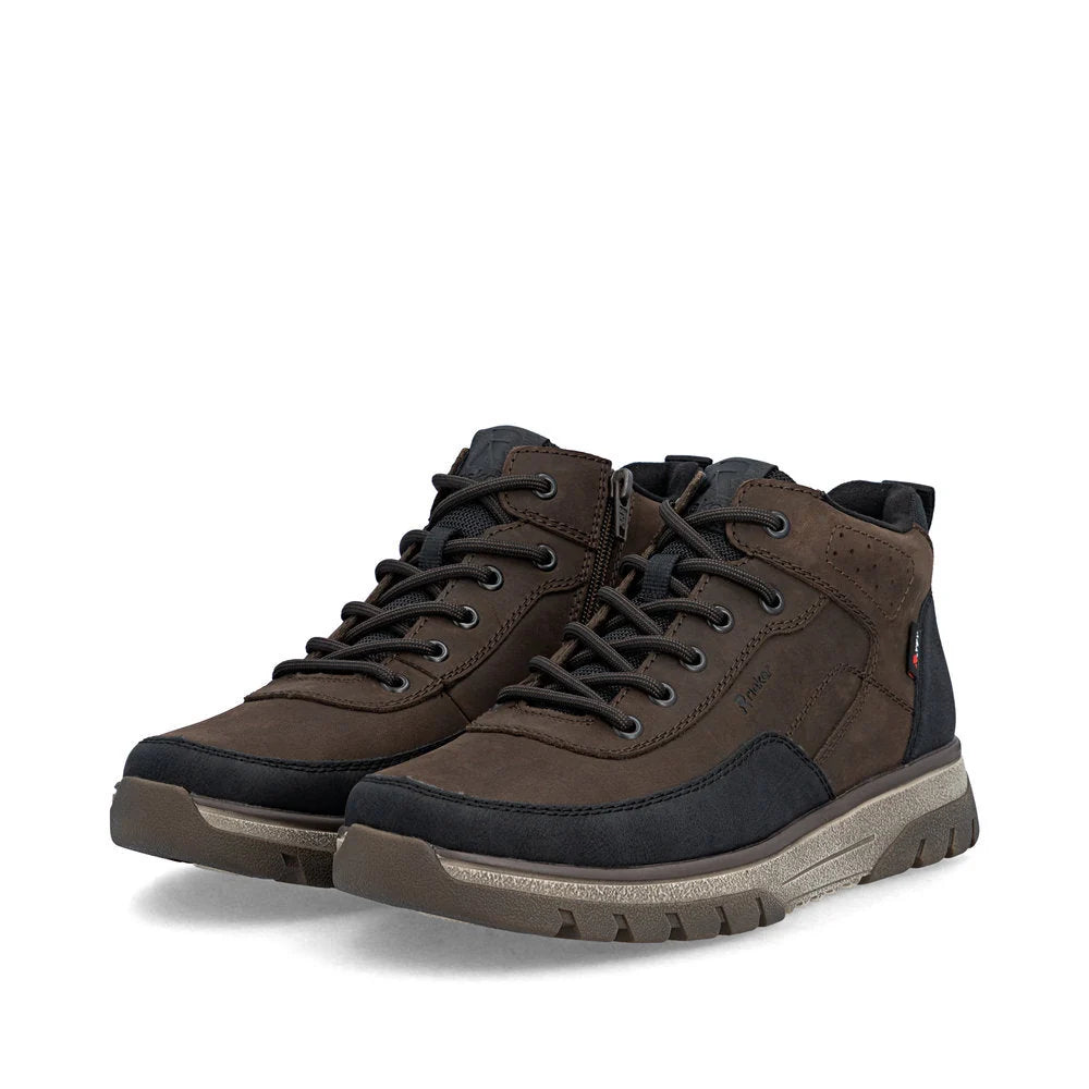 MEN'S RIEKER STAN 03 | SCHWARZ / CIGAR / SCHWARZ