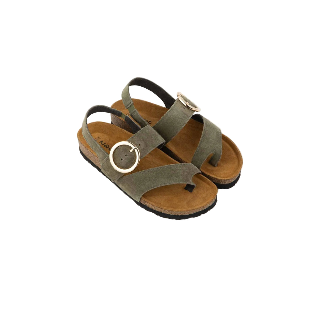WOMENS NAOT BALTIMORE SANDAL | HUNTER GREEN SUEDE