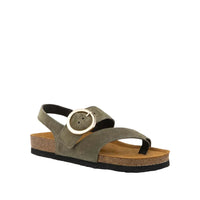 WOMENS NAOT BALTIMORE SANDAL | HUNTER GREEN SUEDE