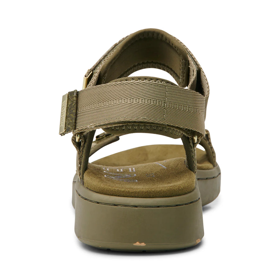 WOMEN'S WODEN LINE SANDAL | DARK OLIVE