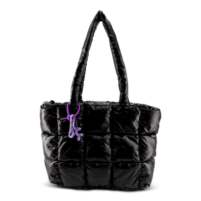 C.O.B by CULTURE OF BRAVE BIGTIME TOTE HANDBAG | BLACK