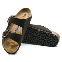 UNISEX BIRKENSTOCK ARIZONA SOFT FOOTBED | MOCHA / SUEDE