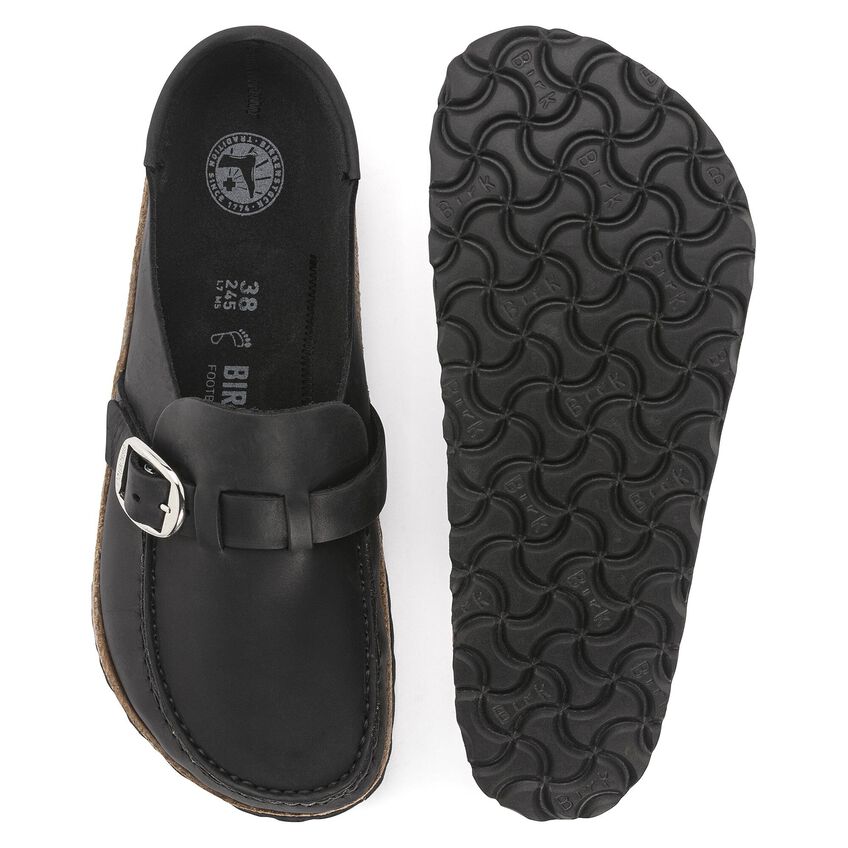 WOMEN'S BIRKENSTOCK BUCKLEY CLOG | BLACK