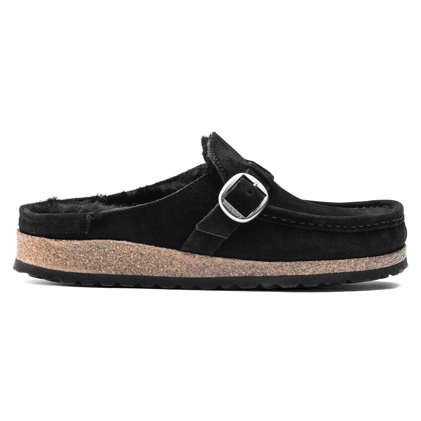 WOMEN'S BIRKENSTOCK BUCKLEY SHEARLING | BLACK