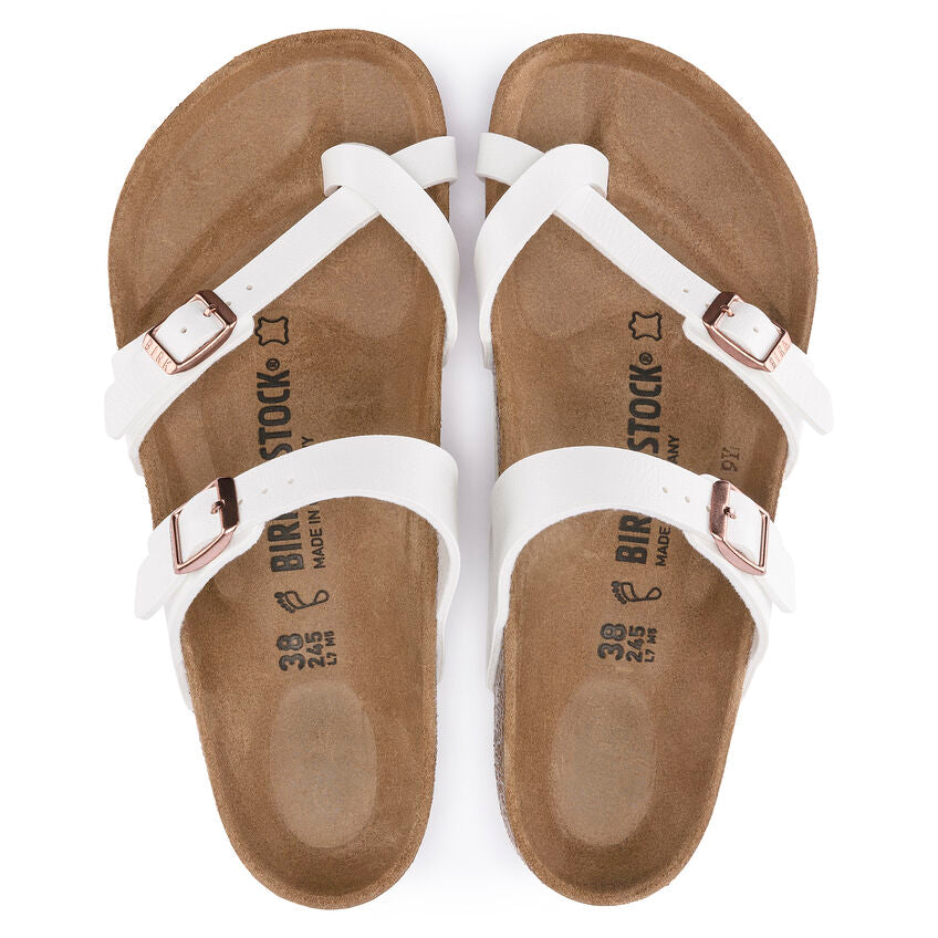 WOMEN'S BIRKENSTOCK MAYARI BIRKO-FLOR | WHITE