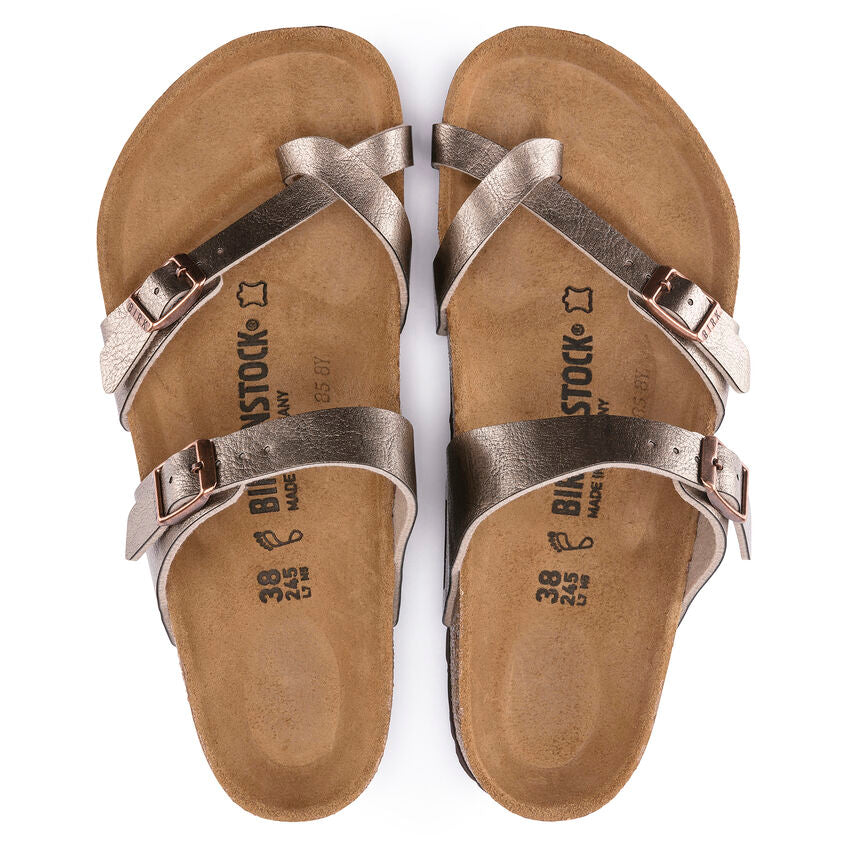 WOMEN'S BIRKENSTOCK MAYARI BIRKO-FLOR | GRACEFUL TAUPE