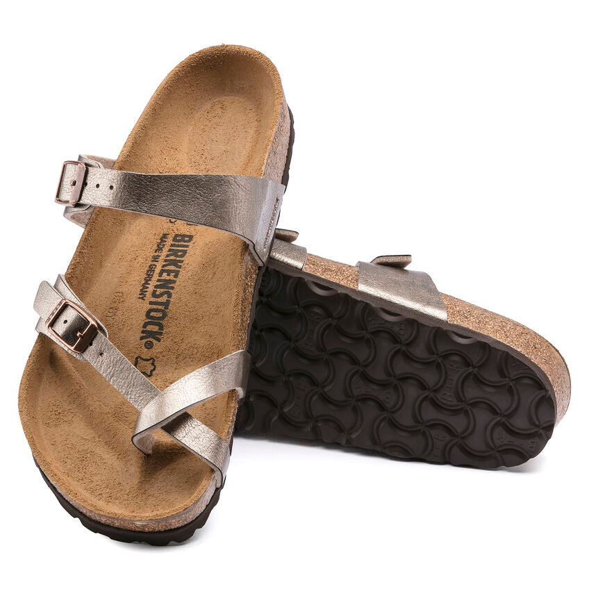 WOMEN'S BIRKENSTOCK MAYARI BIRKO-FLOR | GRACEFUL TAUPE