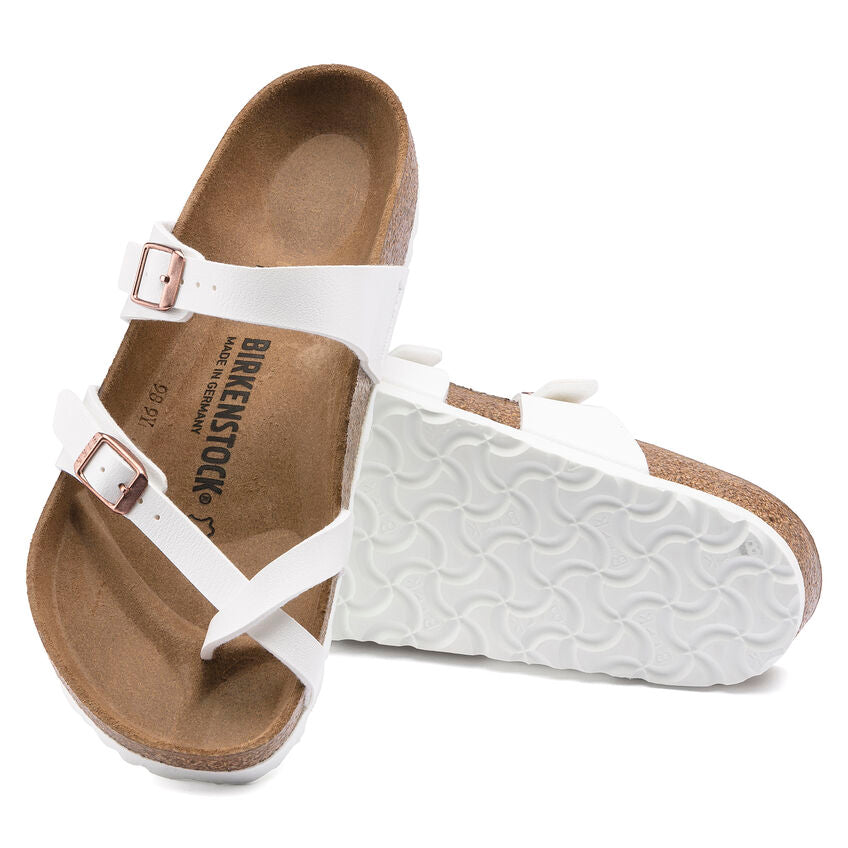 WOMEN'S BIRKENSTOCK MAYARI BIRKO-FLOR | WHITE