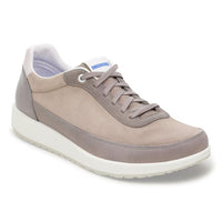 BIRKENSTOCK UNISEX HONNEF CITY SUEDE LEATHER | STONE COIN