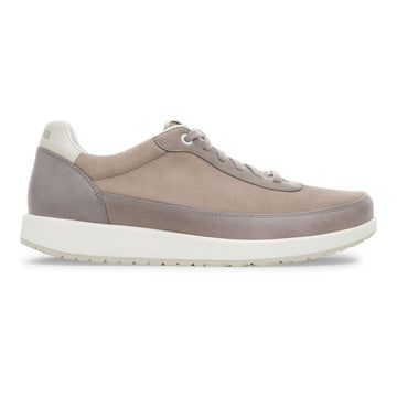 BIRKENSTOCK UNISEX HONNEF CITY SUEDE LEATHER | STONE COIN