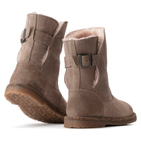 WOMEN'S BIRKENSTOCK UPPSALA SHEARLING BOOT | GRAY TAUPE