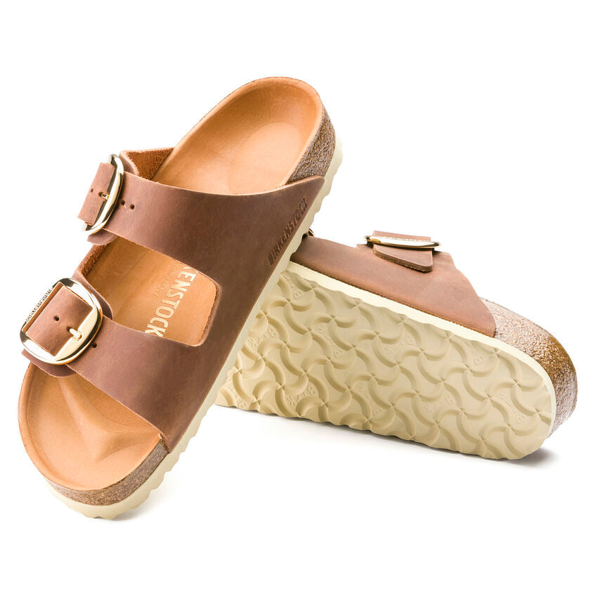 WOMEN'S BIRKENSTOCK ARIZONA BIG BUCKLE | COGNAC