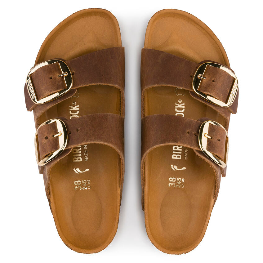 WOMEN'S BIRKENSTOCK ARIZONA BIG BUCKLE | COGNAC