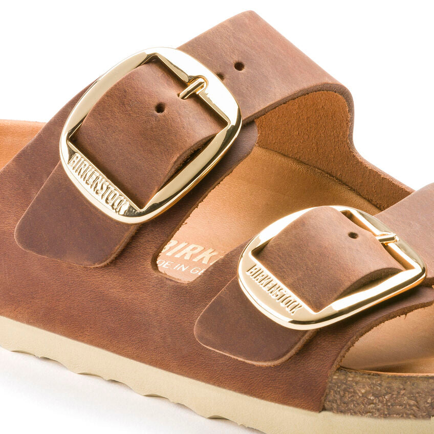 WOMEN'S BIRKENSTOCK ARIZONA BIG BUCKLE | COGNAC