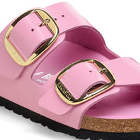 WOMEN'S BIRKENSTOCK ARIZONA BIG BUCKLE | HIGH-SHINE FONDANT PINK