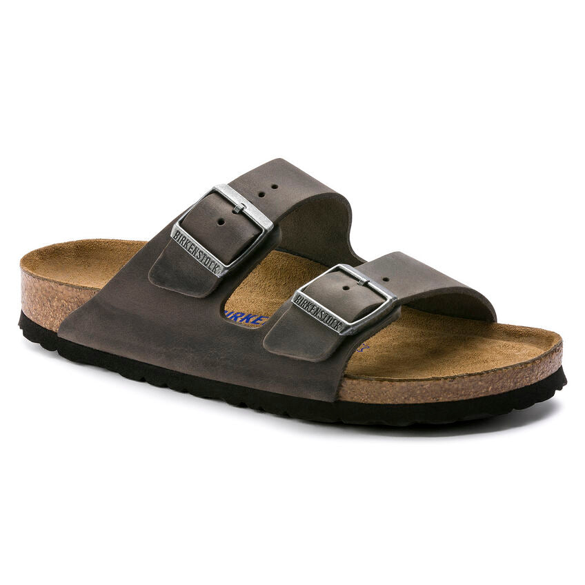 UNISEX BIRKENSTOCK ARIZONA SOFT FOOT BED | IRON