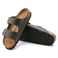 UNISEX BIRKENSTOCK ARIZONA SOFT FOOT BED | IRON