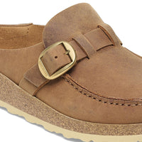 WOMEN'S BIRKENSTOCK BUCKLEY CLOG | COGNAC