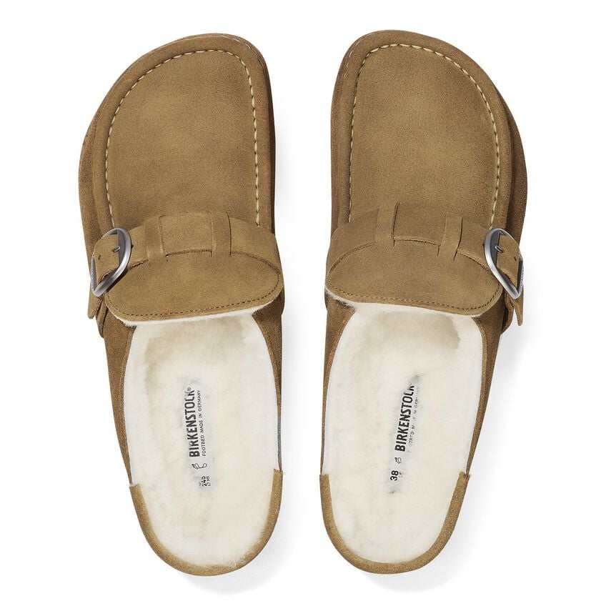 WOMEN'S BIRKENSTOCK BUCKLEY SHEARLING | TEA