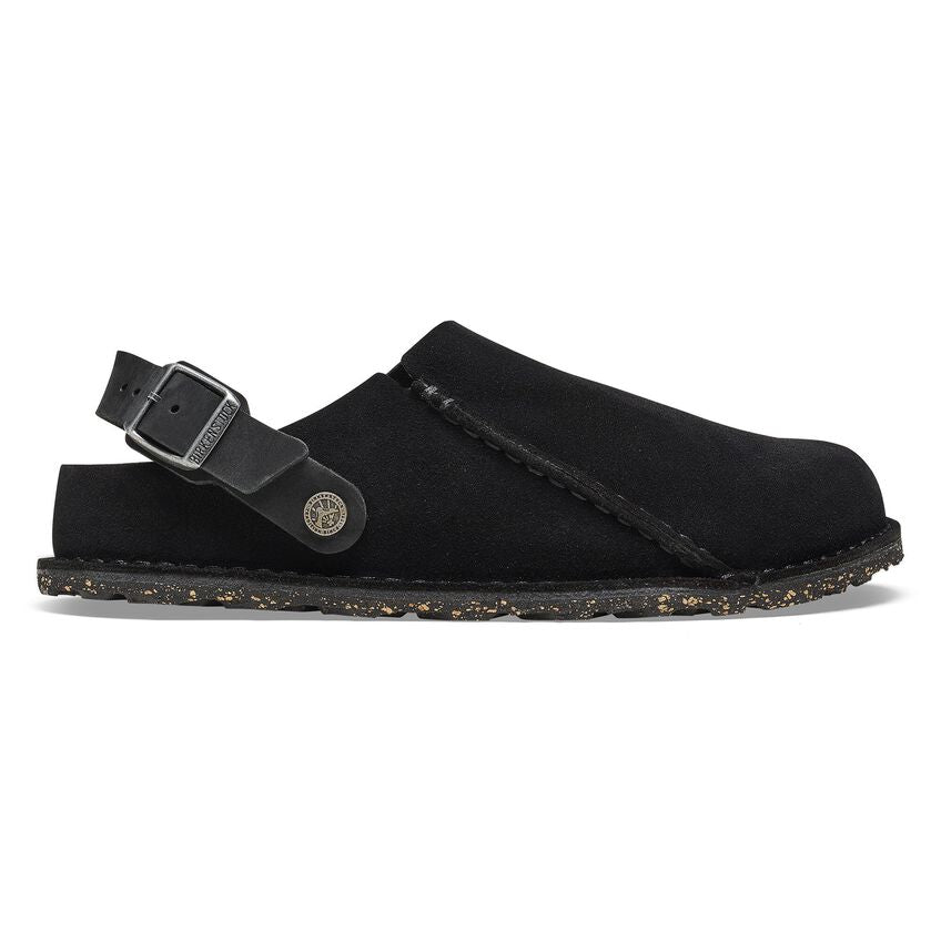 UNISEX BIRKENSTOCK LUTRY PREMIUM SUEDE | BLACK