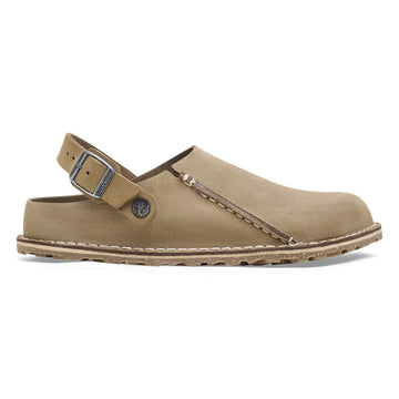 UNISEX BIRKENSTOCK LUTRY PREMIUM SUEDE | GRAY TAUPE