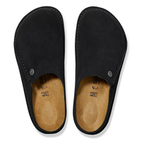 UNISEX BIRKENSTOCK ZERMATT PREMIUM SUEDE CLOG | BLACK