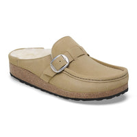 WOMEN'S BIRKENSTOCK BUCKLEY SHEARLING | TAUPE