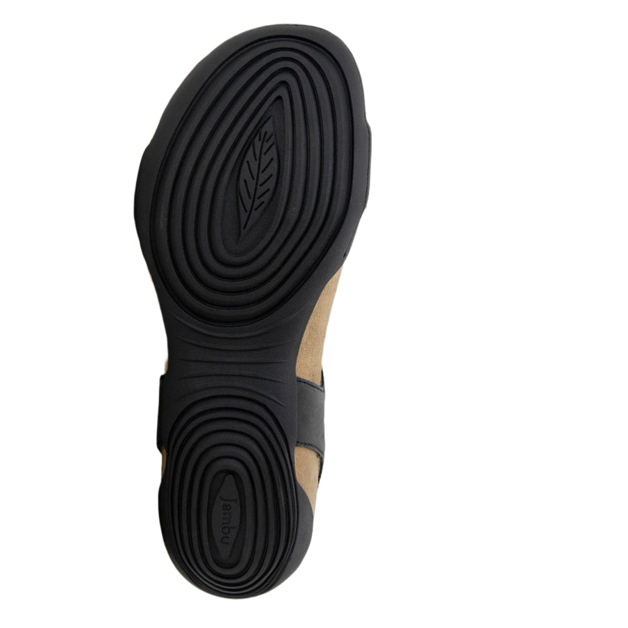 WOMEN'S JAMBU MORGAN SANDAL | BLACK