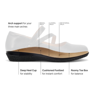 WOMEN'S TAOS BANTER FLAT | COGNAC