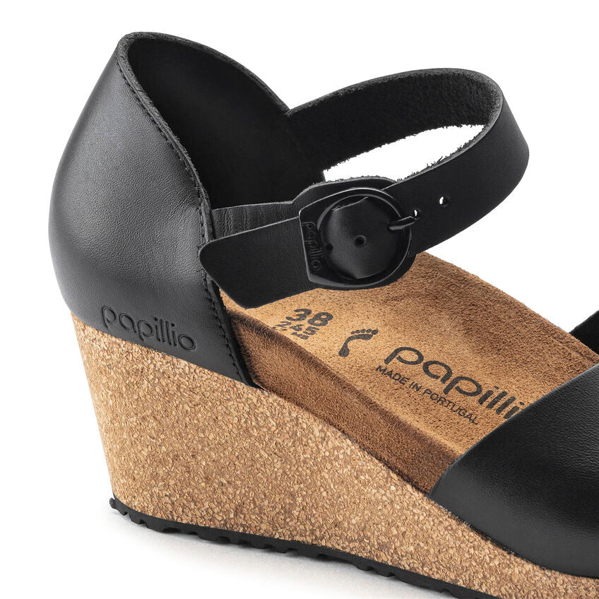 WOMEN'S PAPILLIO BY BIRKENSTOCK MARY WEDGE SANDAL | BLACK