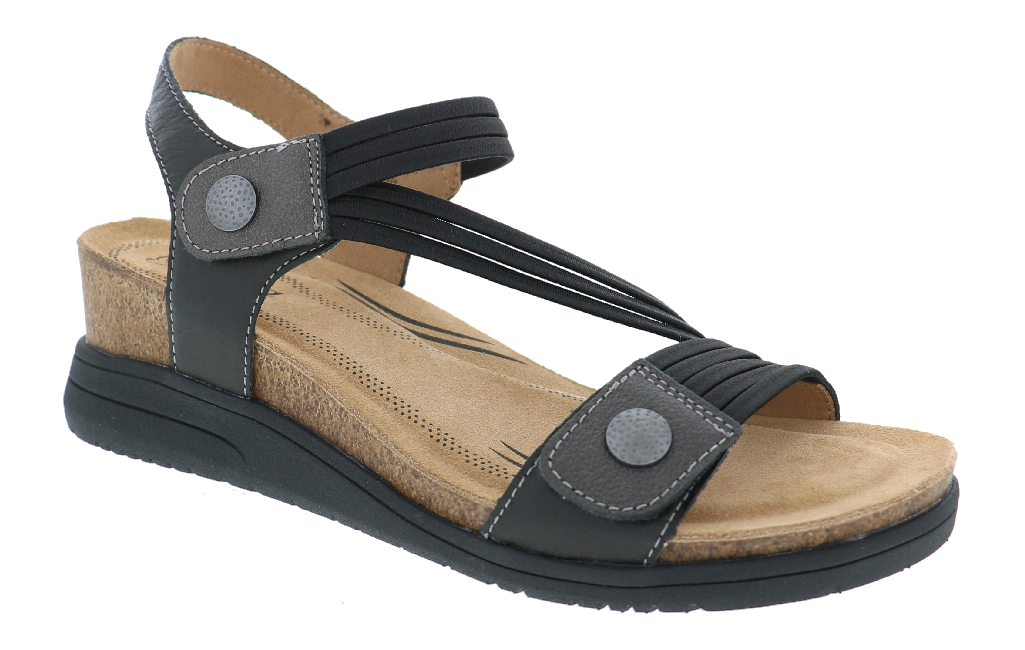 WOMEN'S BIZA SAINT SANDAL | BLACK MULTI