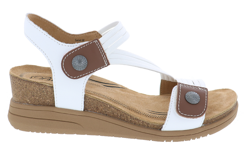 WOMEN'S BIZA SAINT SANDAL | WHITE MULTI