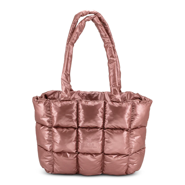 C.O.B by CULTURE OF BRAVE BIGTIME TOTE HANDBAG | PINK