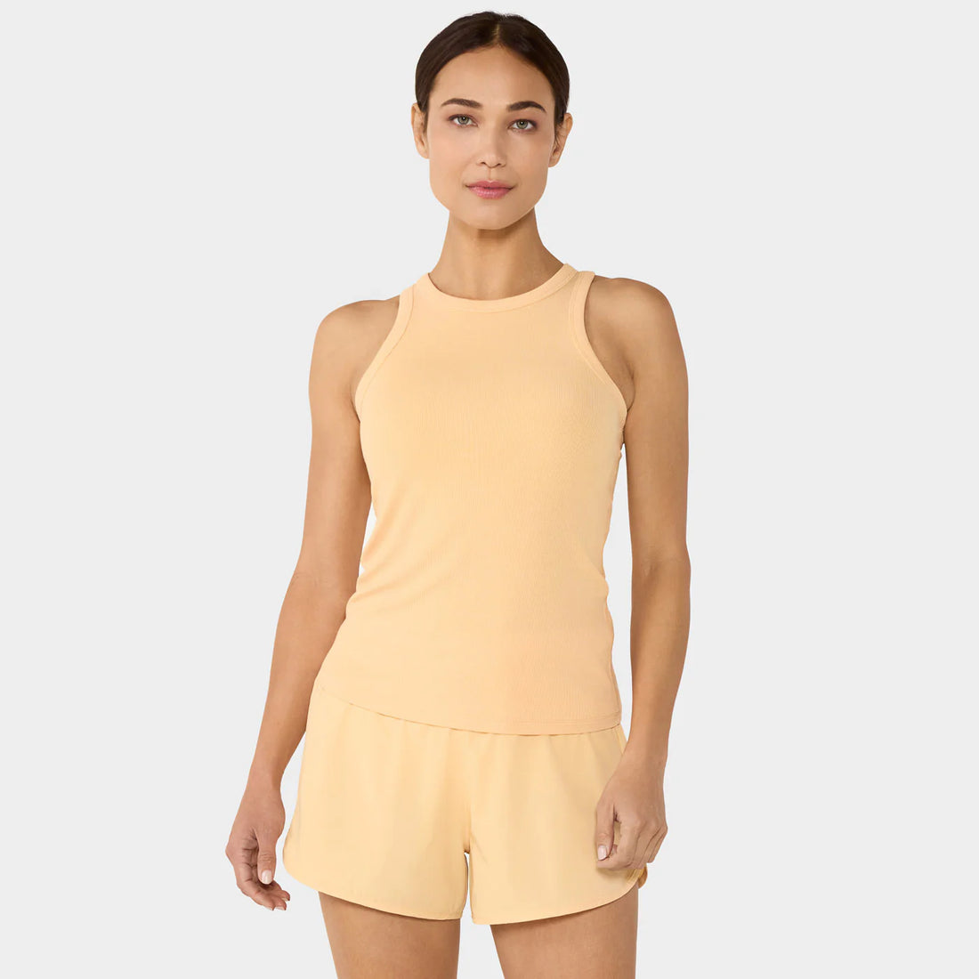 WOMEN'S TAVI PERFECT FIT RIB TANK | SUNRISE