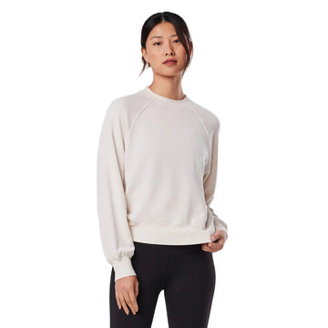WOMEN'S TAVILUXE EASE CREW SWEATSHIRT | OAT